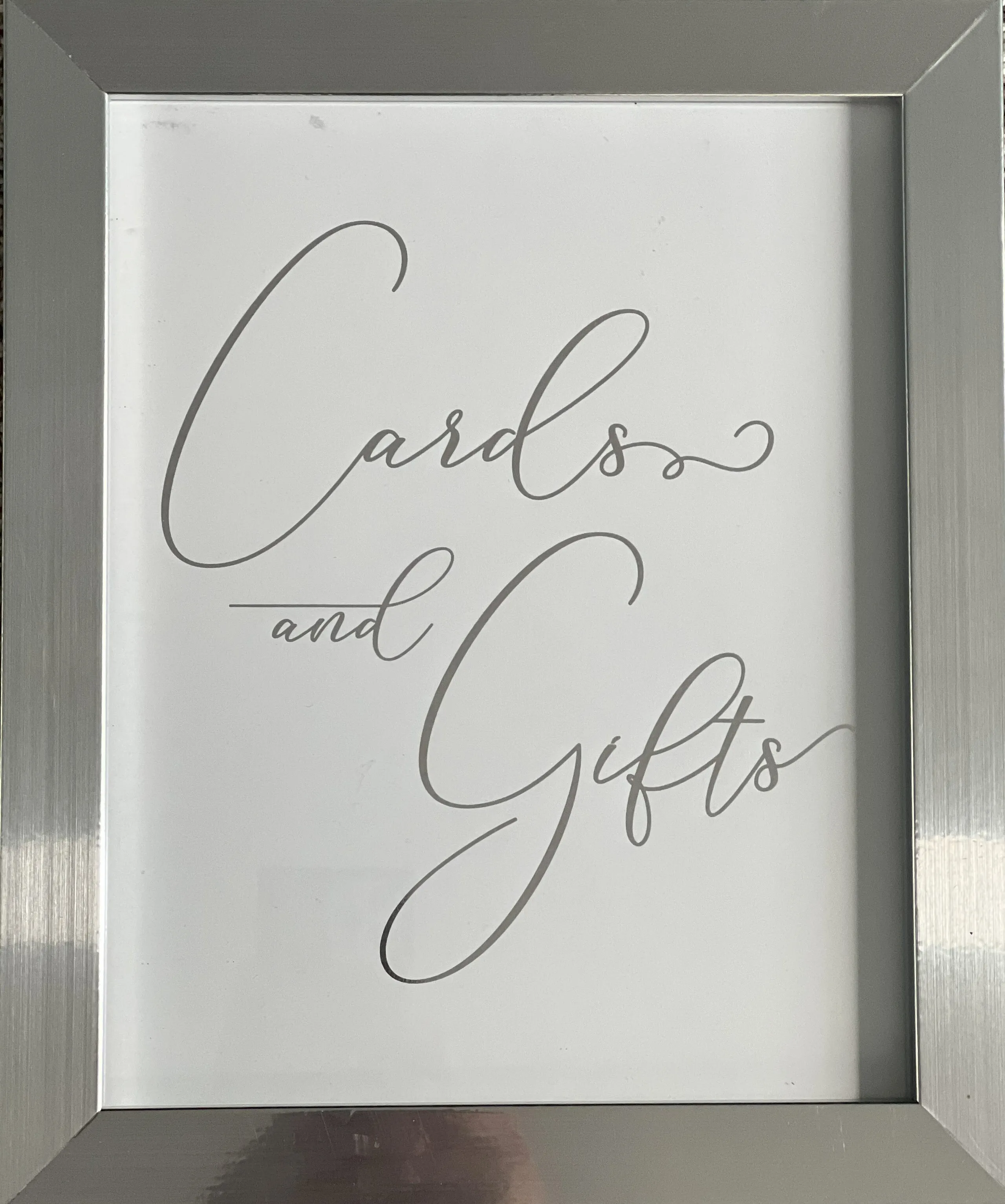 Silver Sign Set