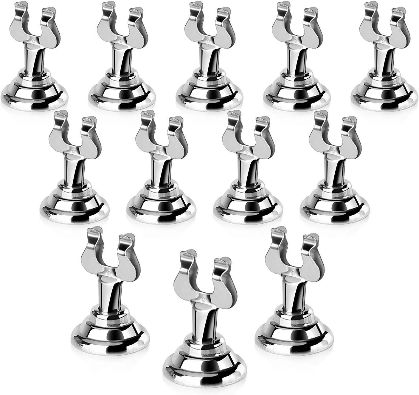 Silver Metal Table Number Clip