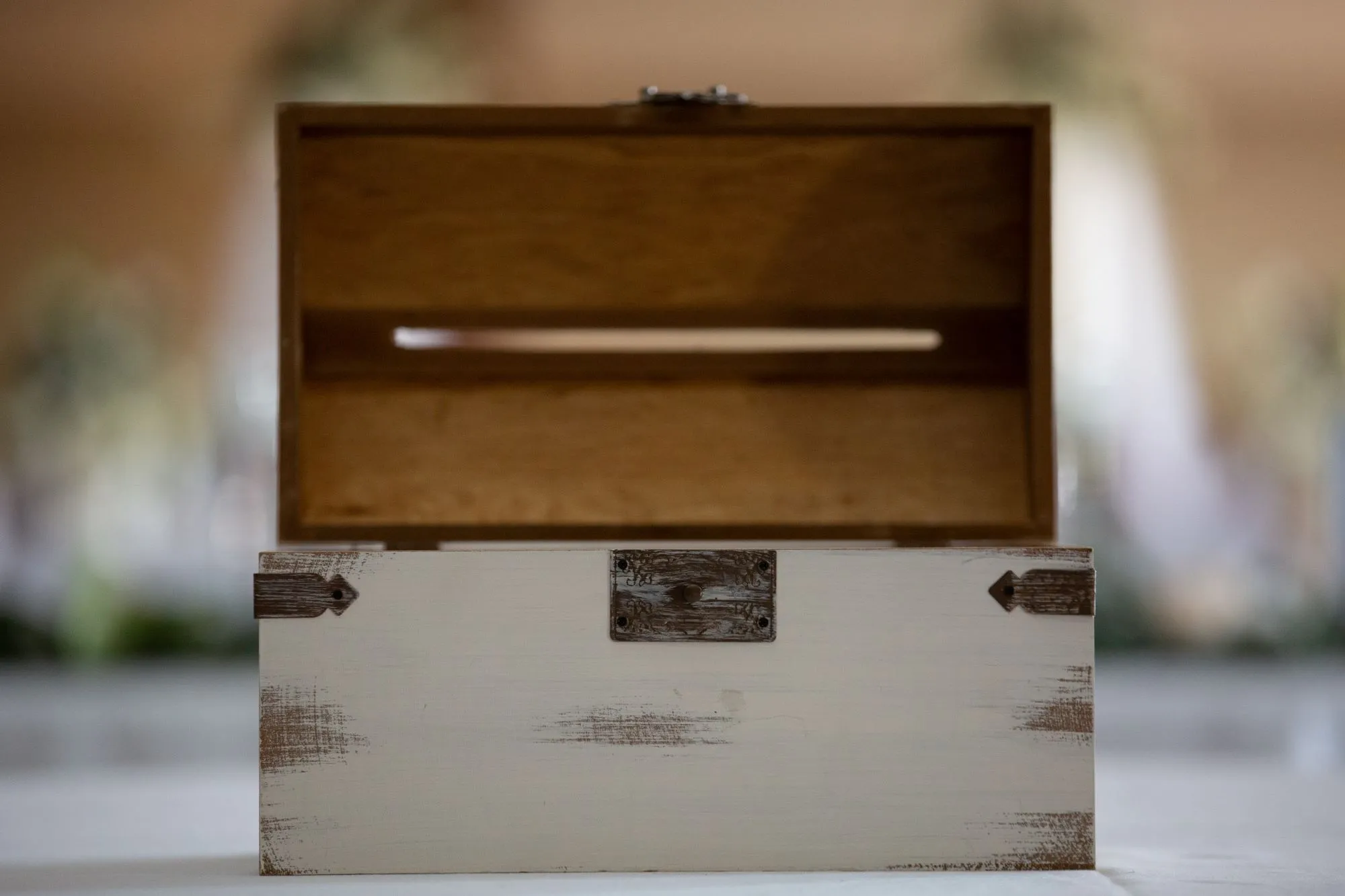 Birch Wood Card Box