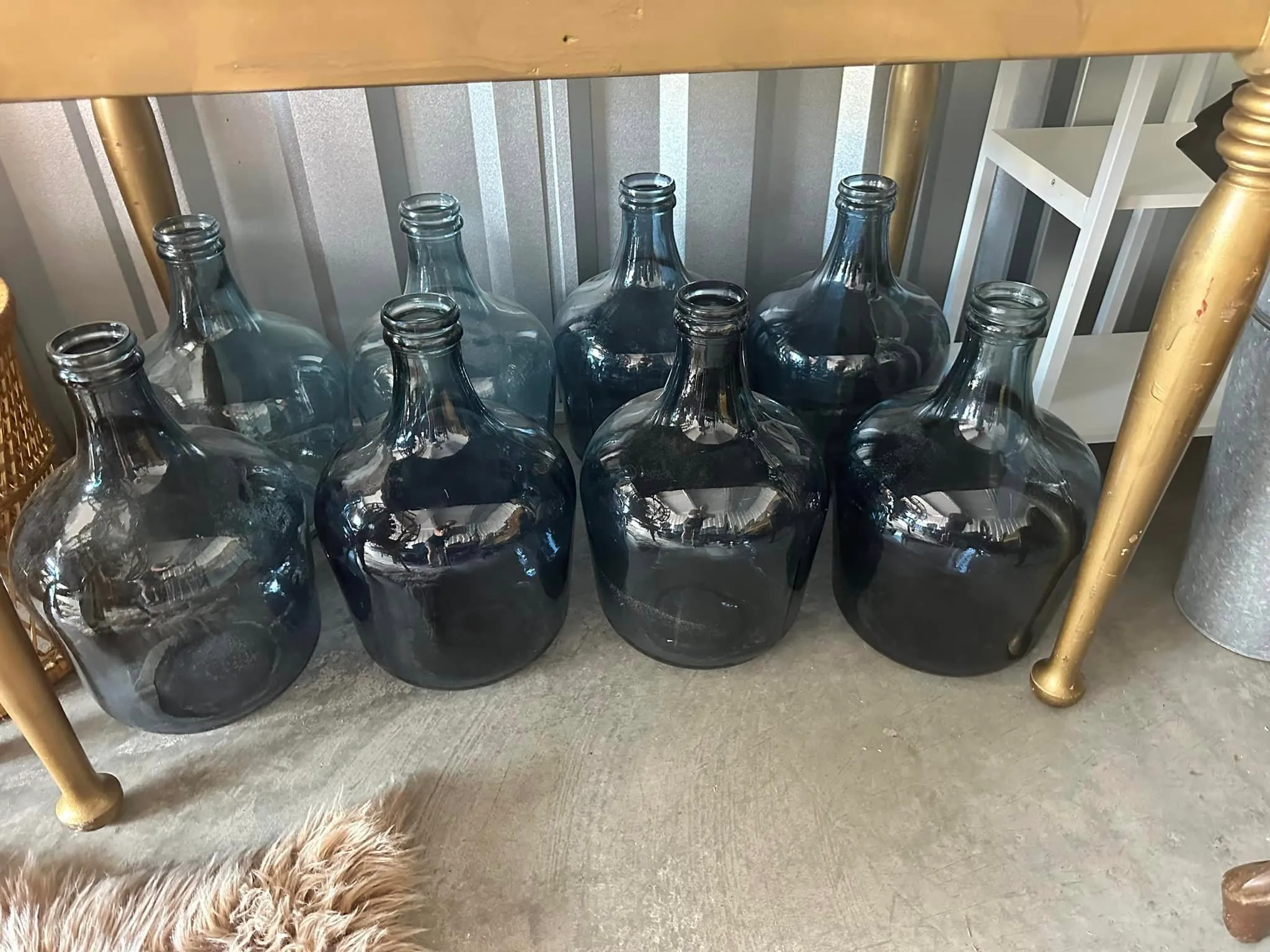 Large Blue Jar