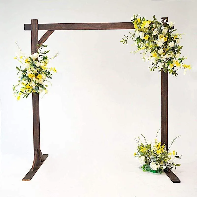 Arch-Dark Wood Square