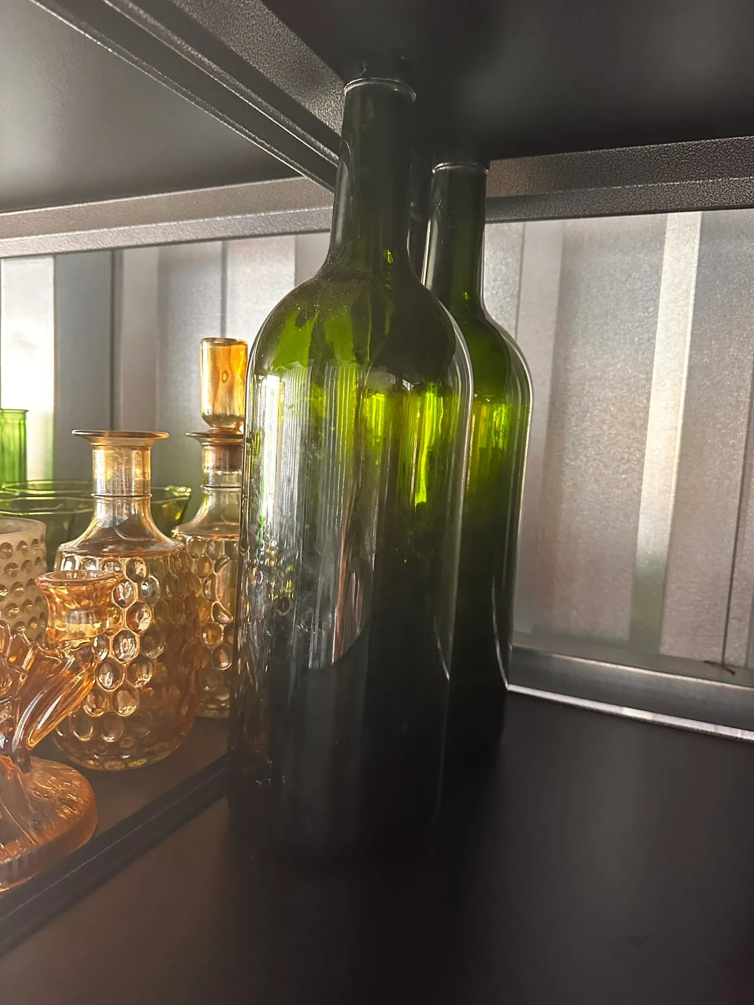 Large Green Bottle