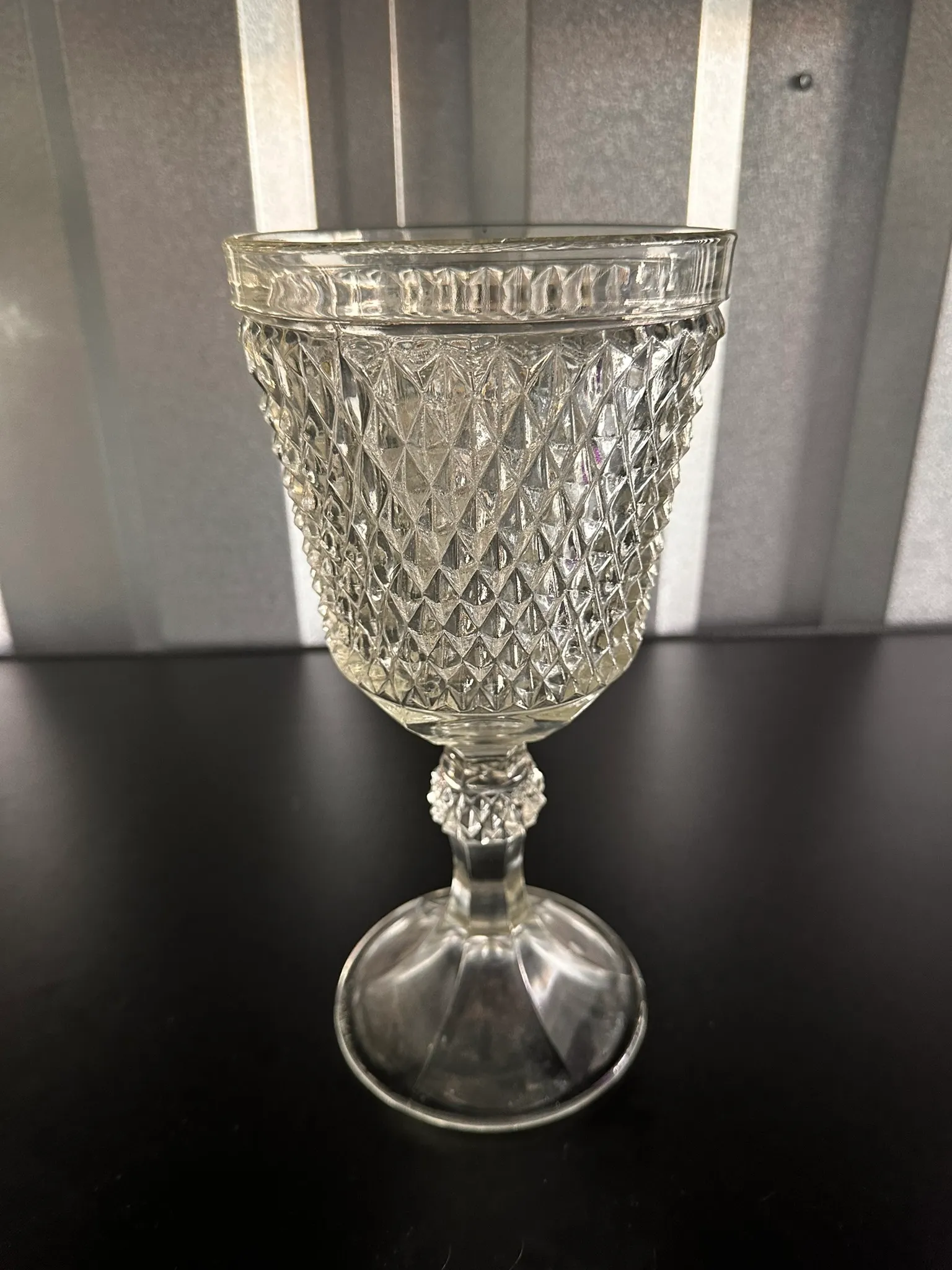 Compote-Clear Tall