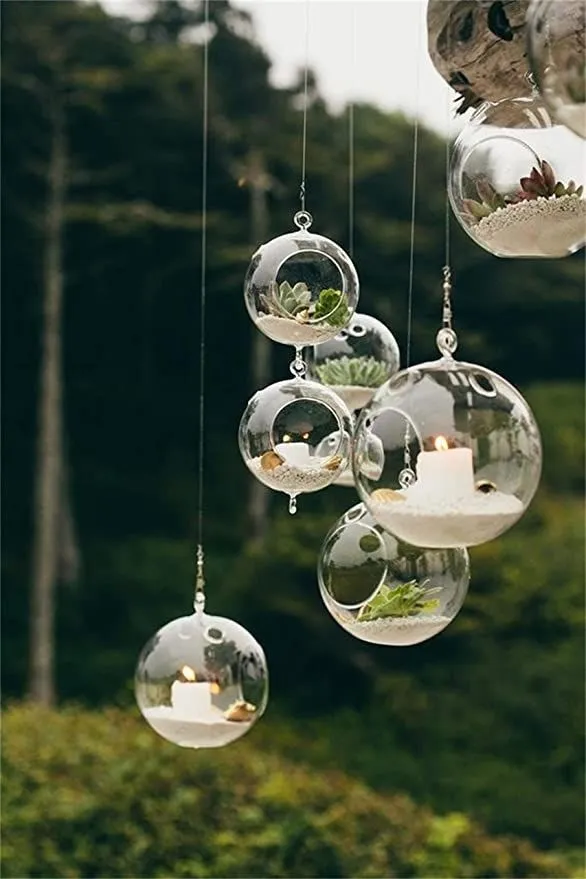 Glass candle globes