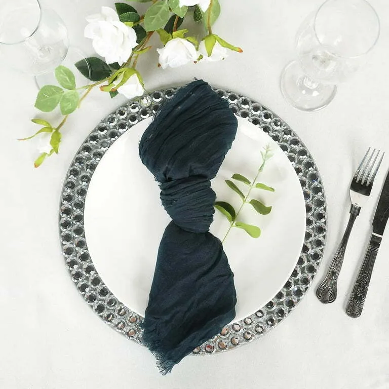 Gauze Napkin- Navy