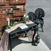 Small Black Desk