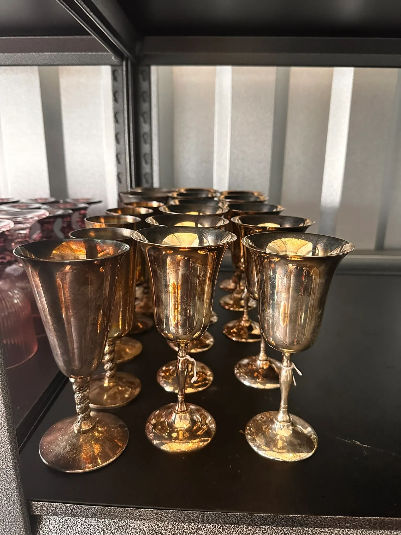 Medieval Silver Goblets/mixed styles