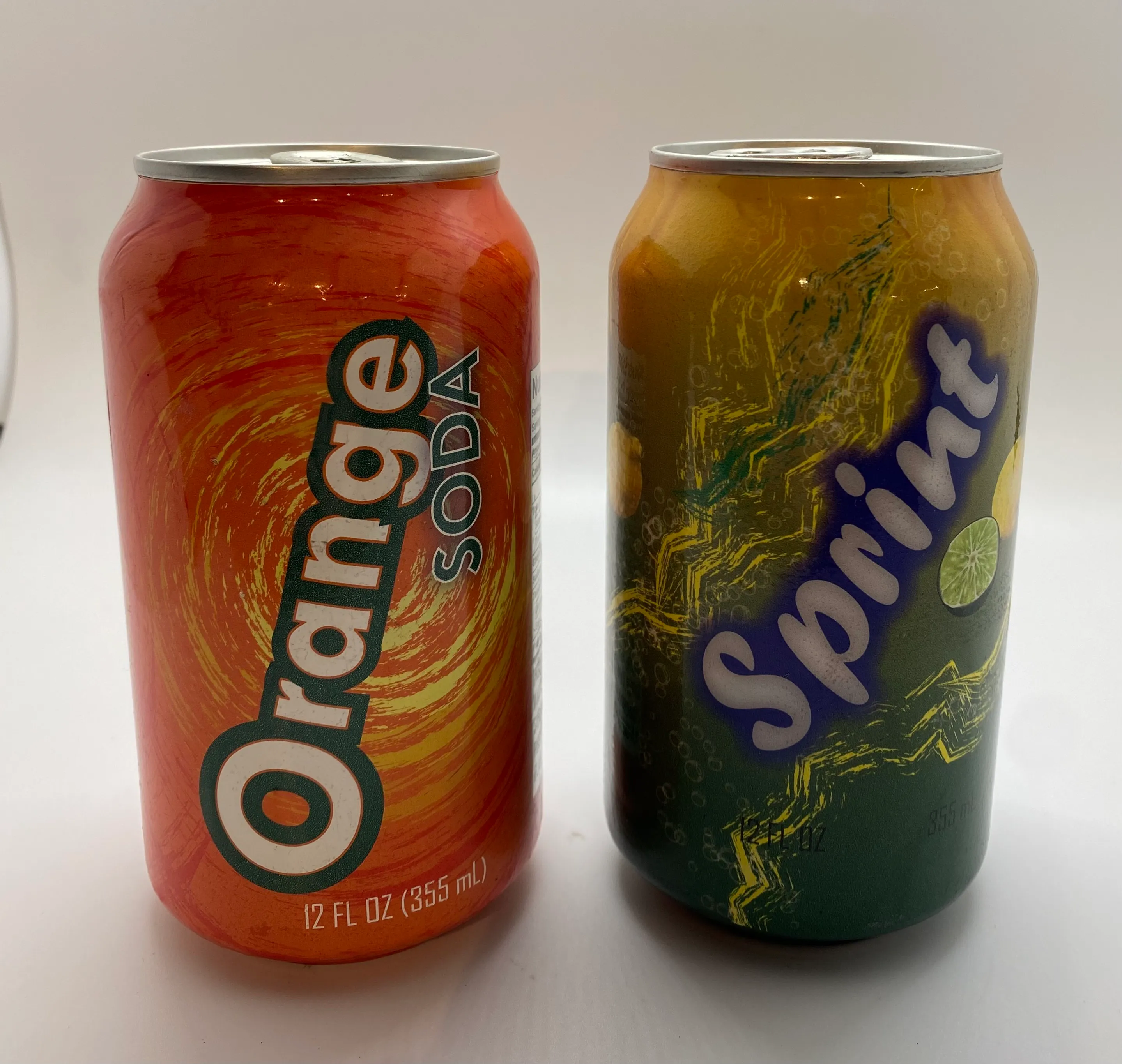 Fake Soda Cans Mot Designs Props