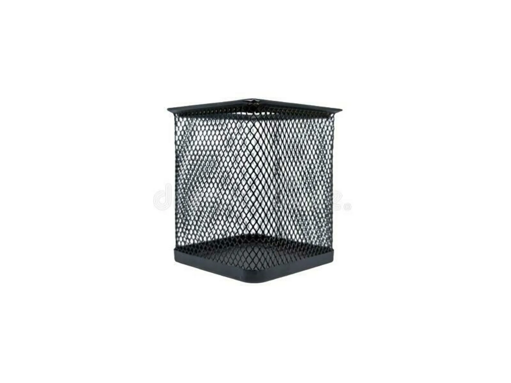 Square Black Wire Pencil Holder