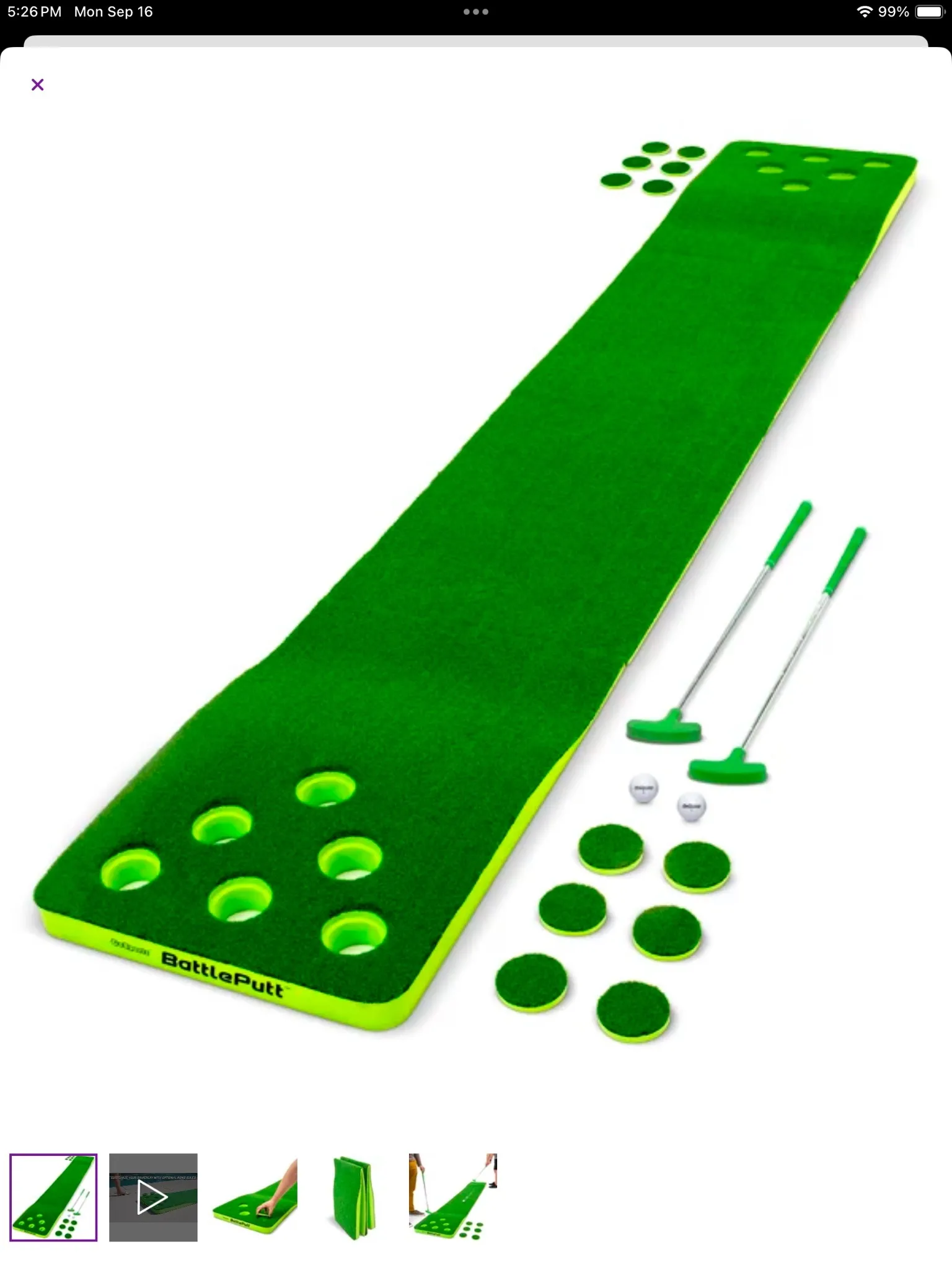 Putting Game