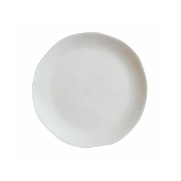 Assiette d'entrée blanc