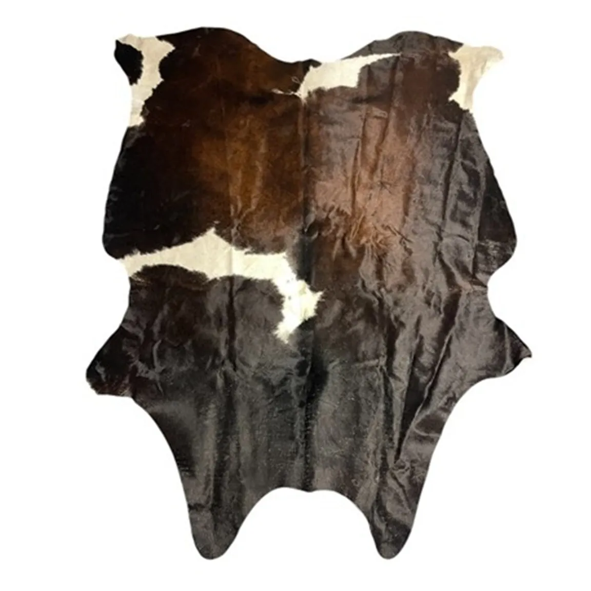 Cowhide - Tri-Color, 7'6" x 6'