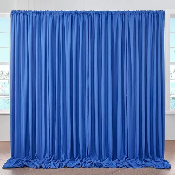 Royal Blue Drape Backdrop