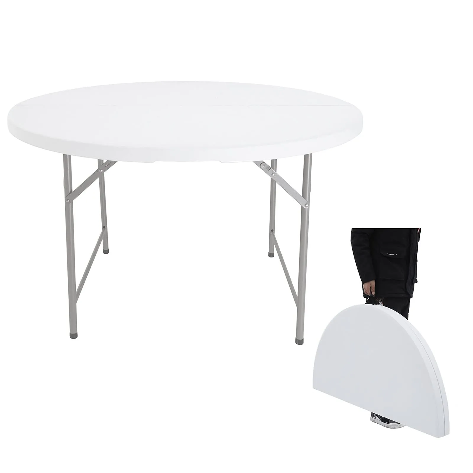 4' Round Folding Table