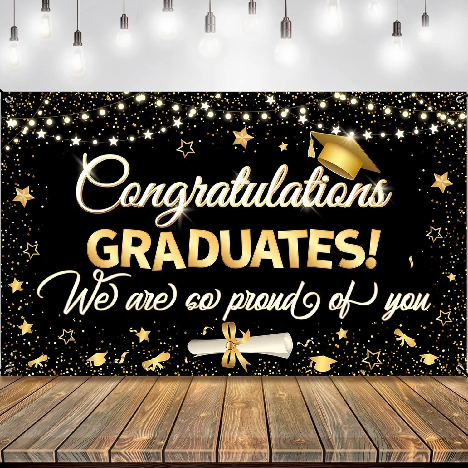 Congrats Graduate Backdrop
