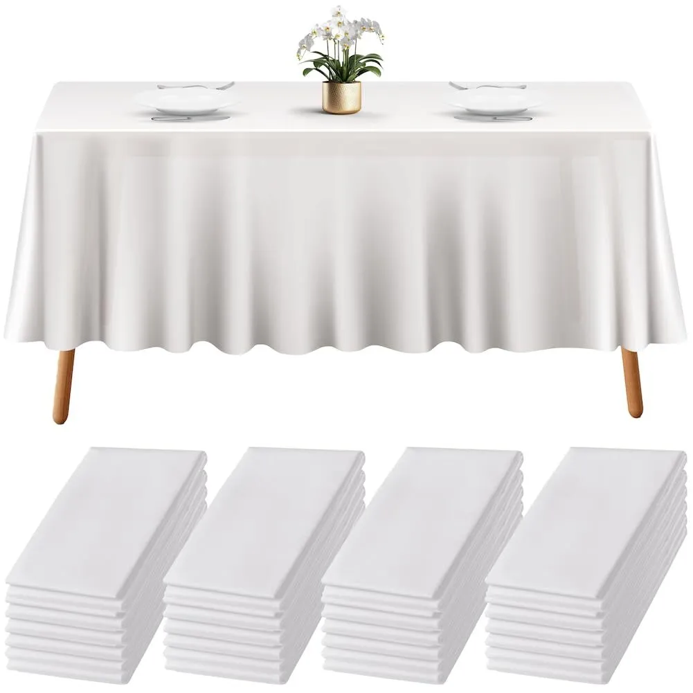 Rectangular White Table Cloths