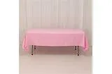 Rectangular Pink Table Cloths