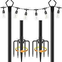 10Ft Metal Poles
