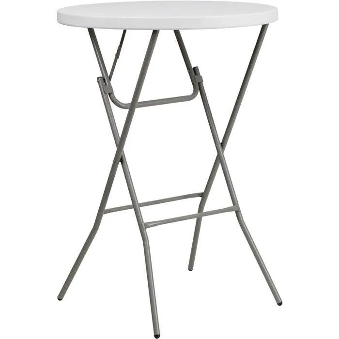 32'' Plastic Folding Cocktail Table