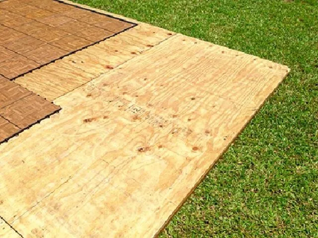 DANCE FLOOR SUB FLOORING FOR UNEVEN SURFACES (per sq Ft.)