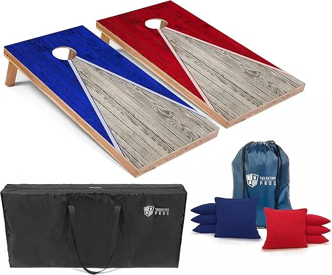 Corn Hole & Bean Bag Toss Set