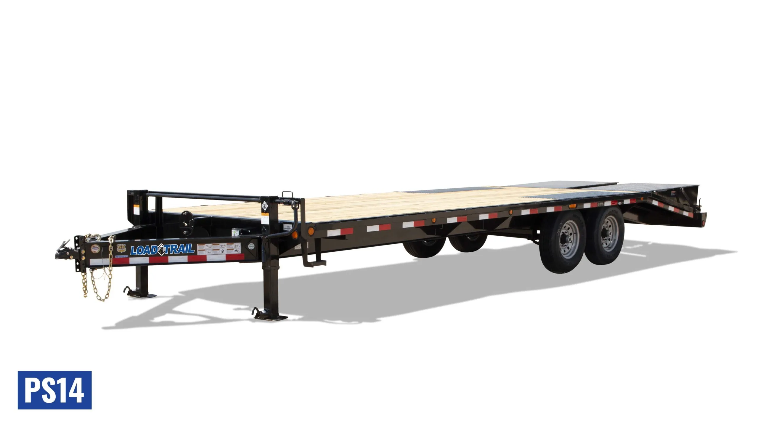 23' Deckover Equipment Trailer 16000 GVWR