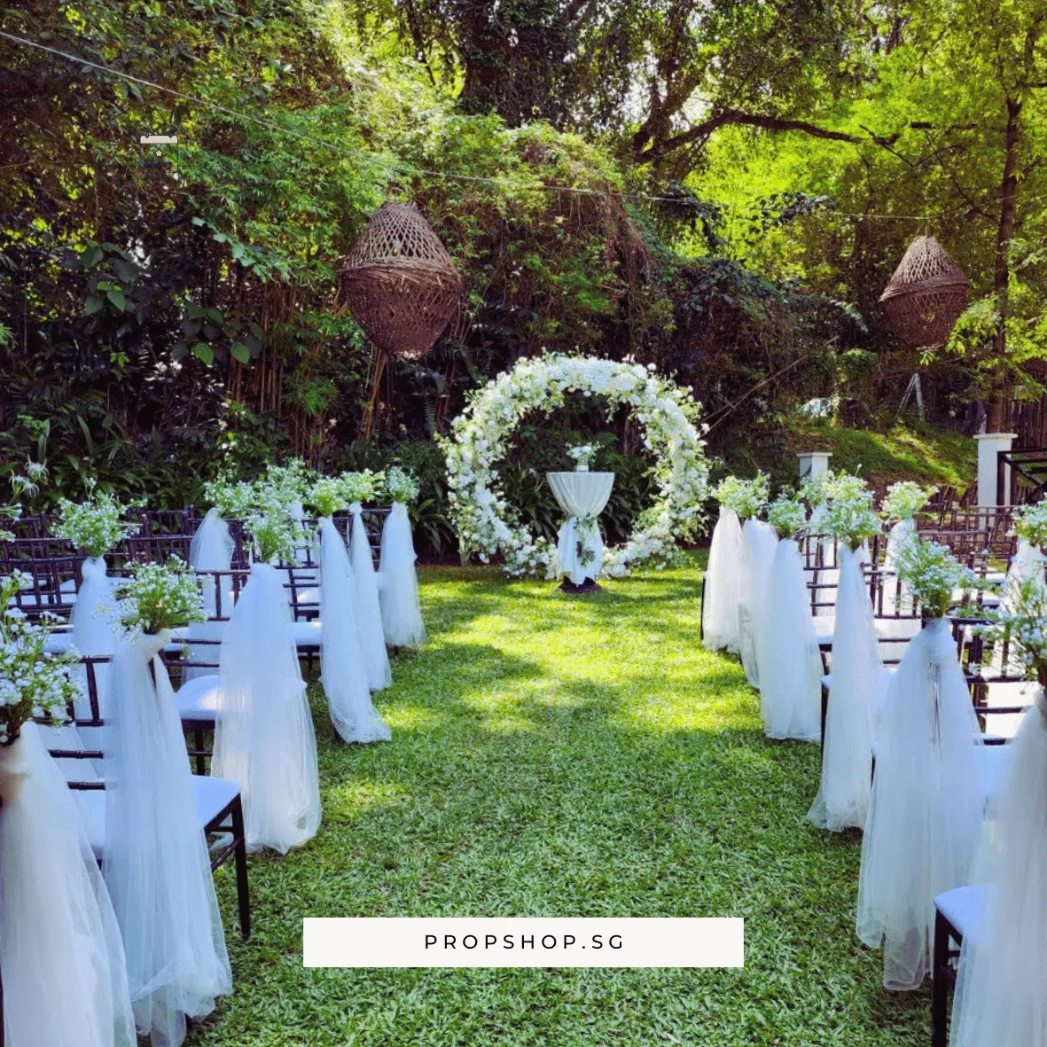 ROUND FLOWER ARCH