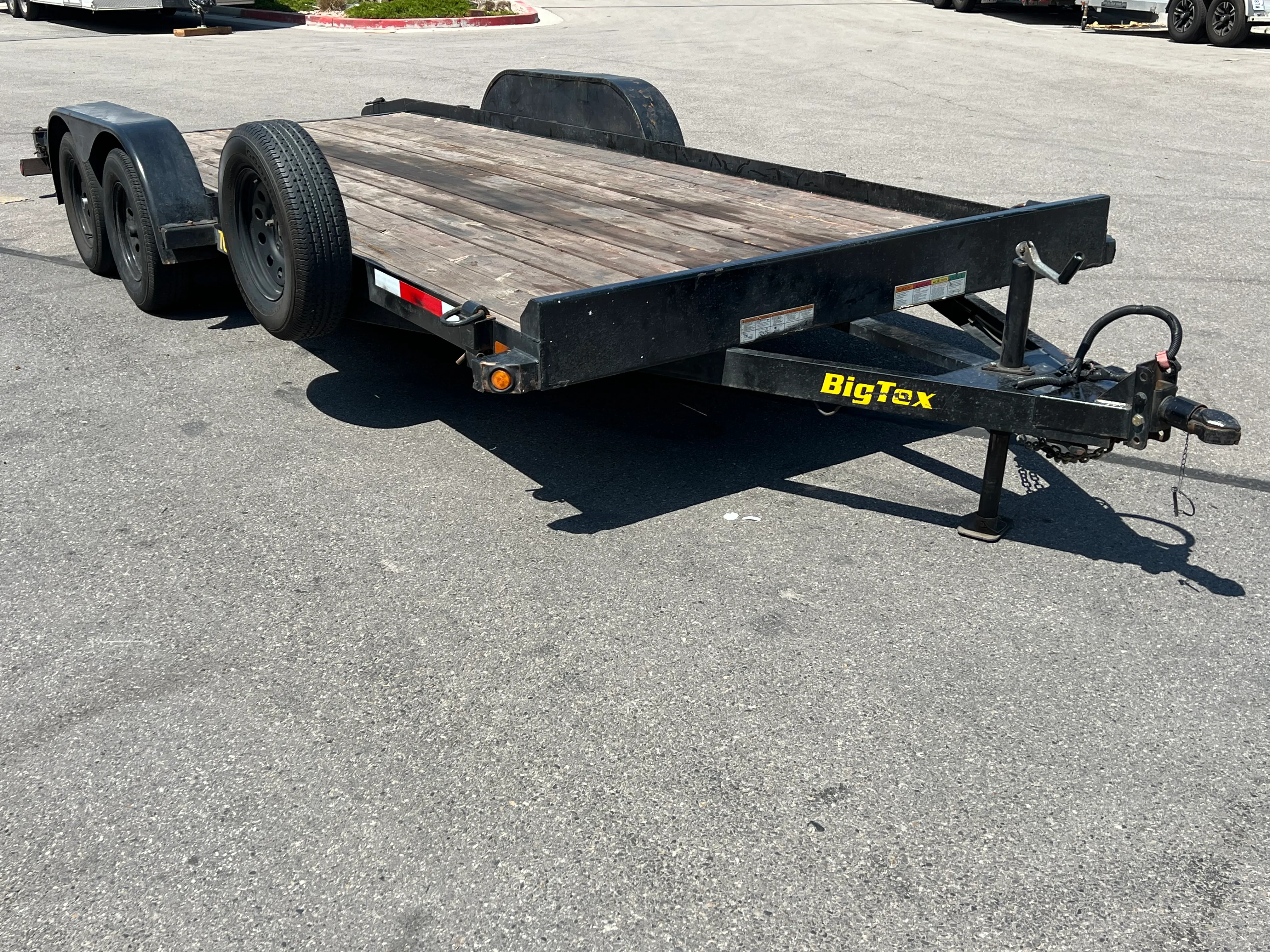 20’ Big Tex Car Hauler B&B Trailer Rentals