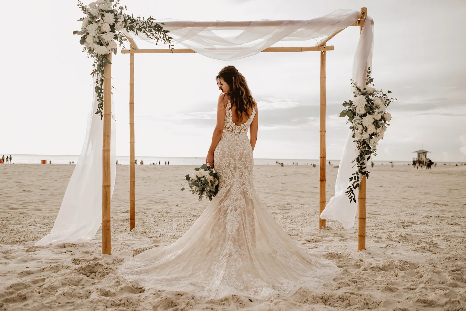 Bamboo Wedding Arch