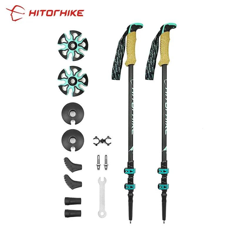 Paire de bâtons de randonnée / marche "Homful - Hitorike"