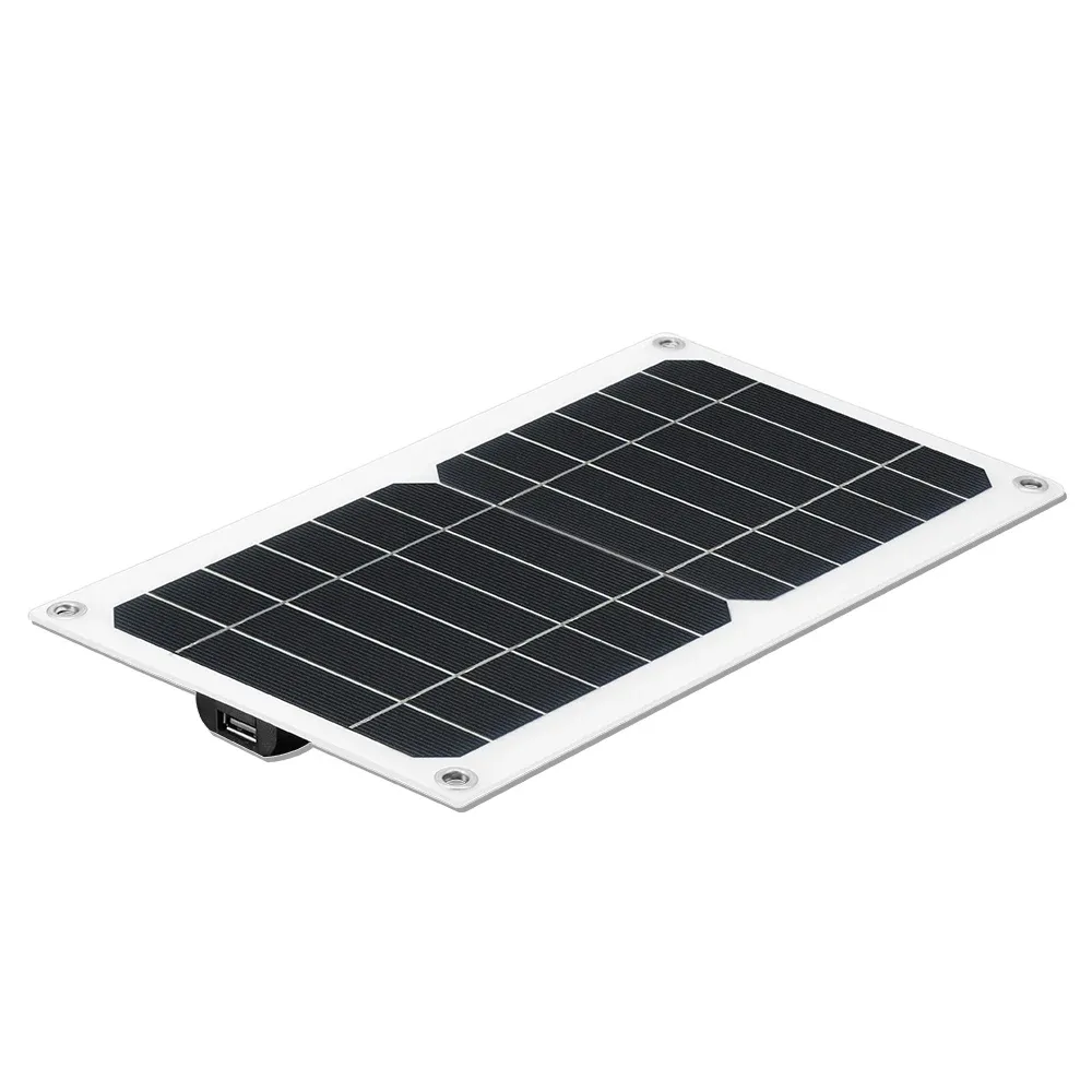 Chargeur / panneau solaire portable 5W 5V / 1A / USB "Ecovine Energy - Solar Panel"