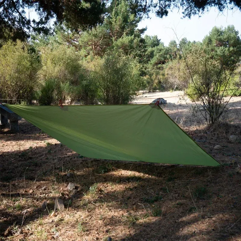 Bâche, tapis de sol ultra-léger 15D en nylon silicone 160g "FLAME'S CREED - Ultralight footprint"