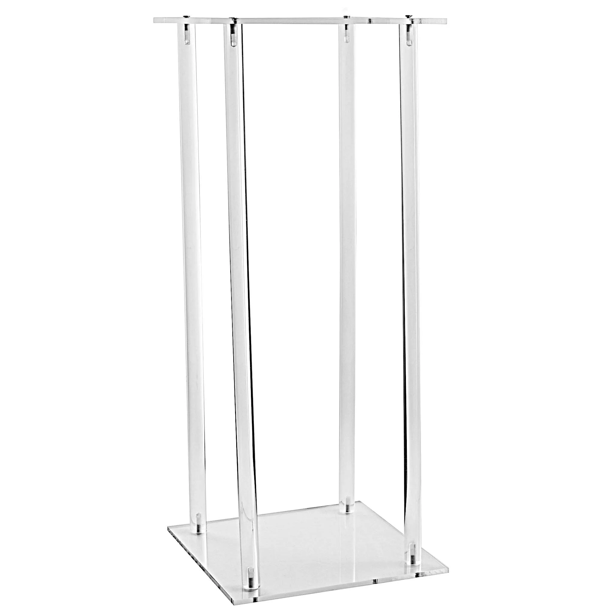 Acrylic Clear Floral Stands