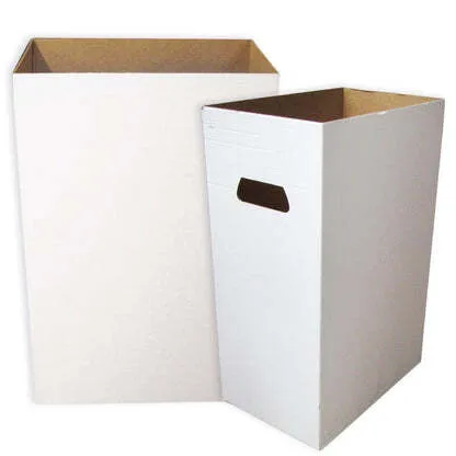 40 Gal. Cardboard Disposable Trash Can
