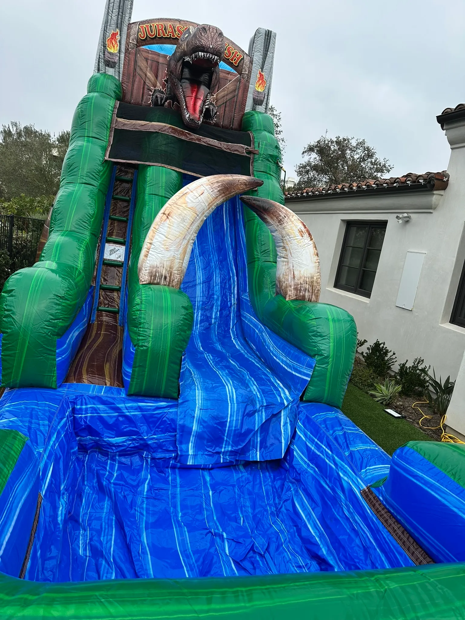 17Ft Jurassic Park Slide (Ages 8+ to Adults)