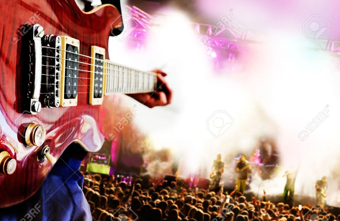 Backdrop Guitar Concert