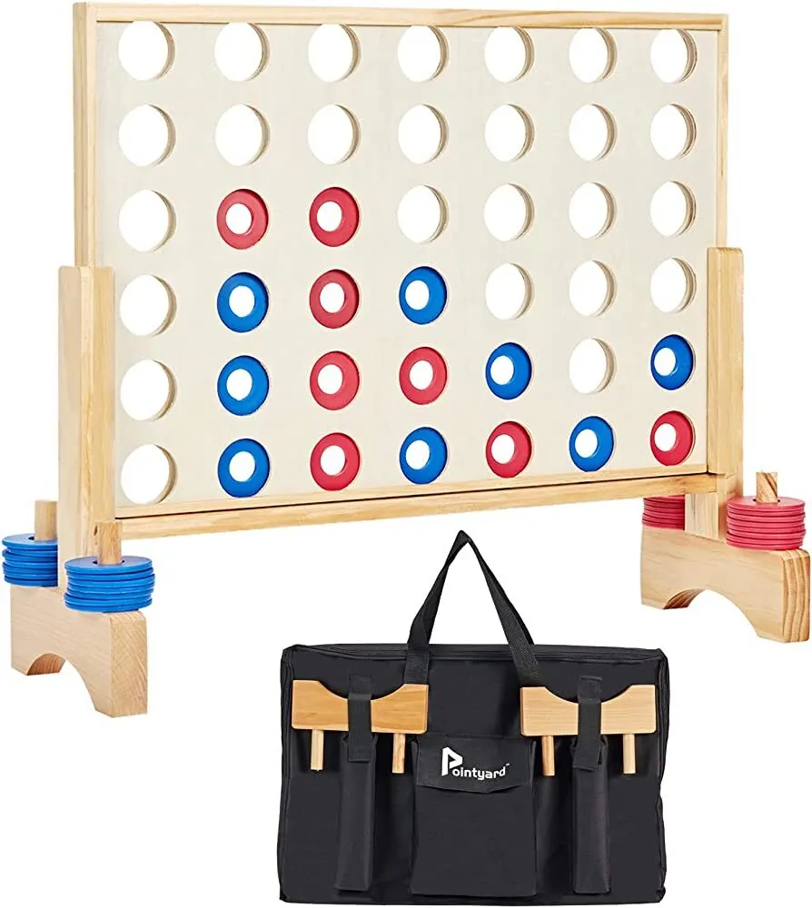 prextex giant 'tabletop' connect 4 game