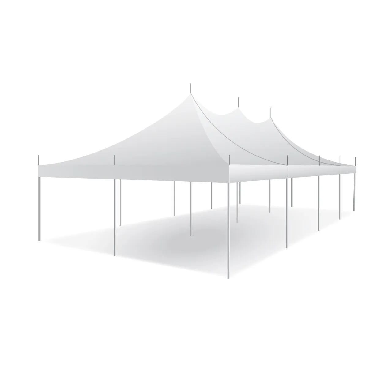 20x40 Anchor Highpeak Poletent