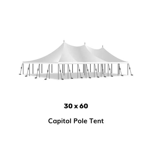 30x60 PoleTent