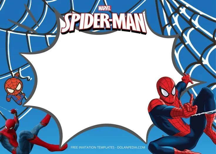 Backdrop Spider Man Happy Birthday