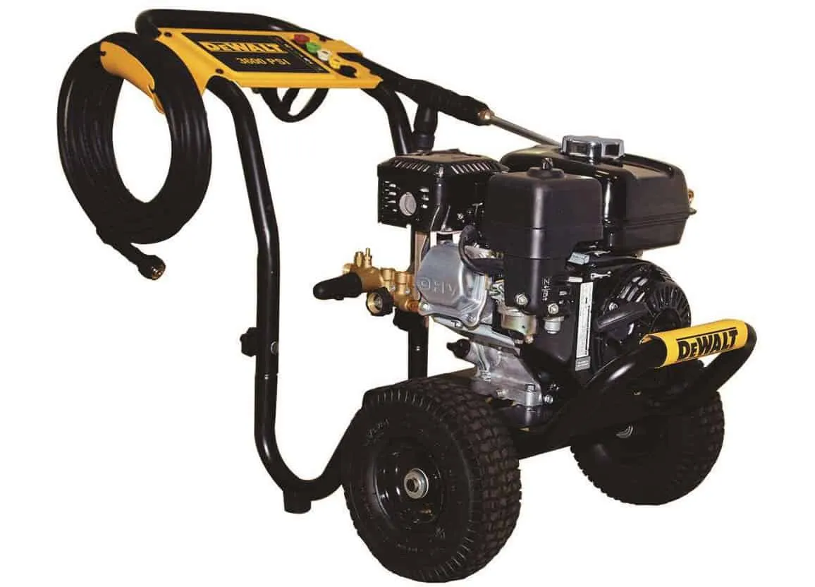 DeWalt 3600 PSI COMMERCIAL GAS PRESSURE WASHER