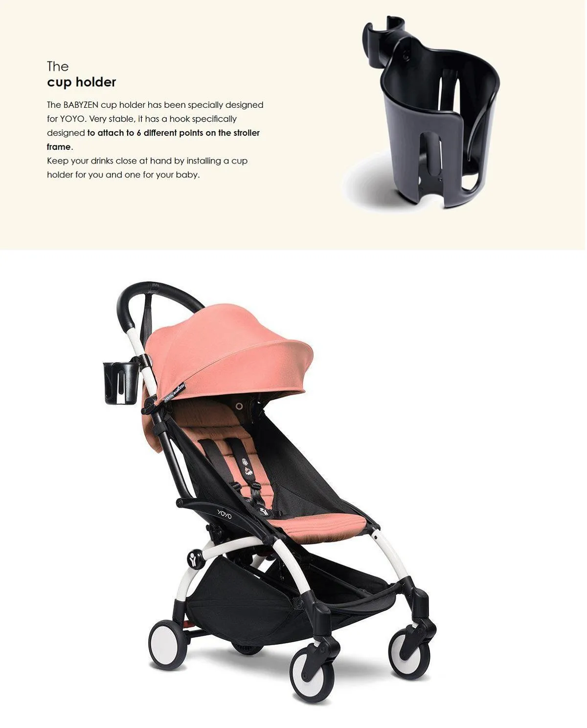 Babyzen Yoyo cupholder
