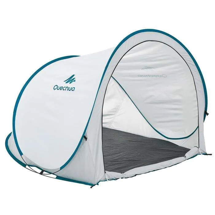 Beach Pop-Up Shelter with beach toys