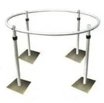 10' Dia canopy crossbars