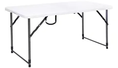 Party Table - 1.2m - Adjustable hight