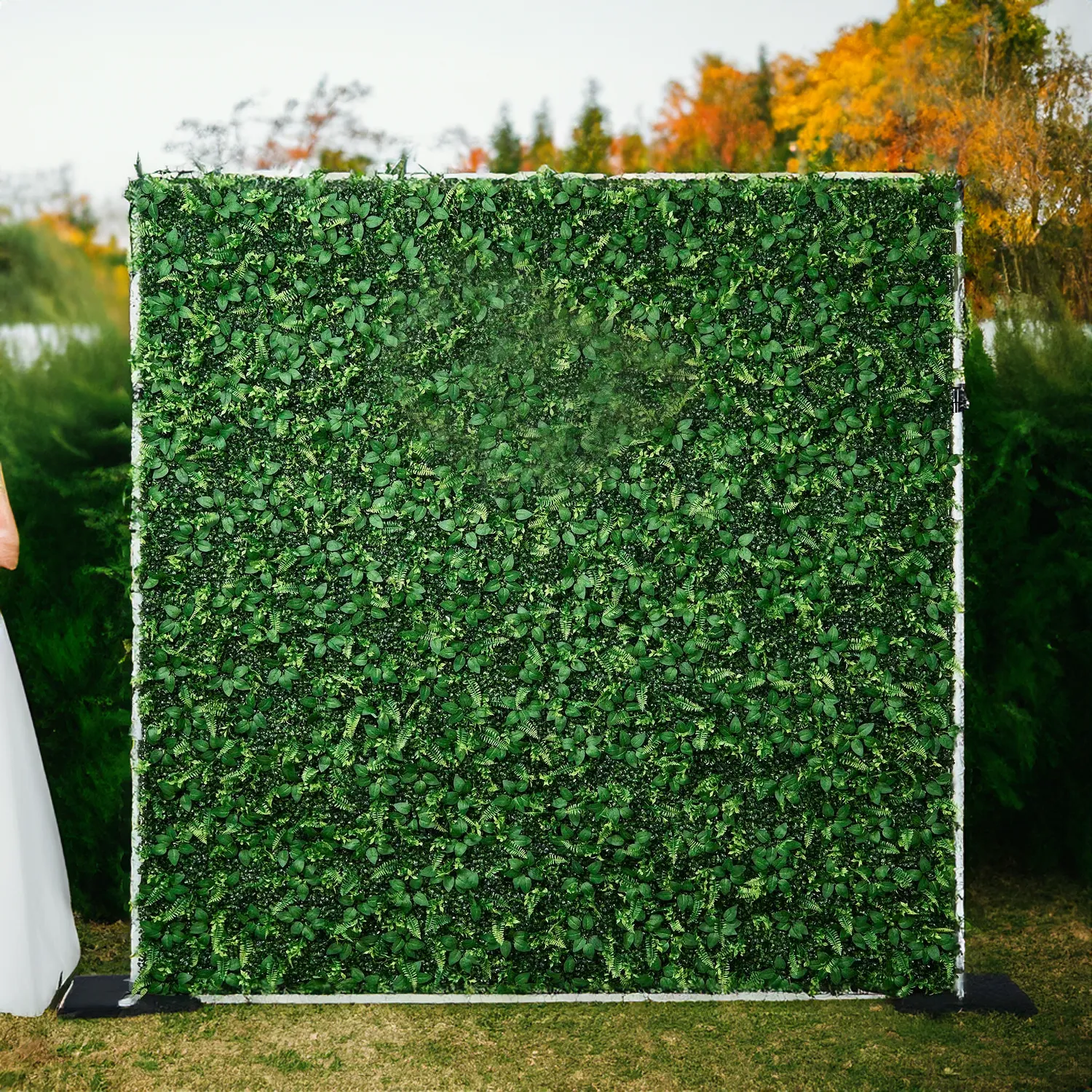 Lush Green Grass Wall Backdrop