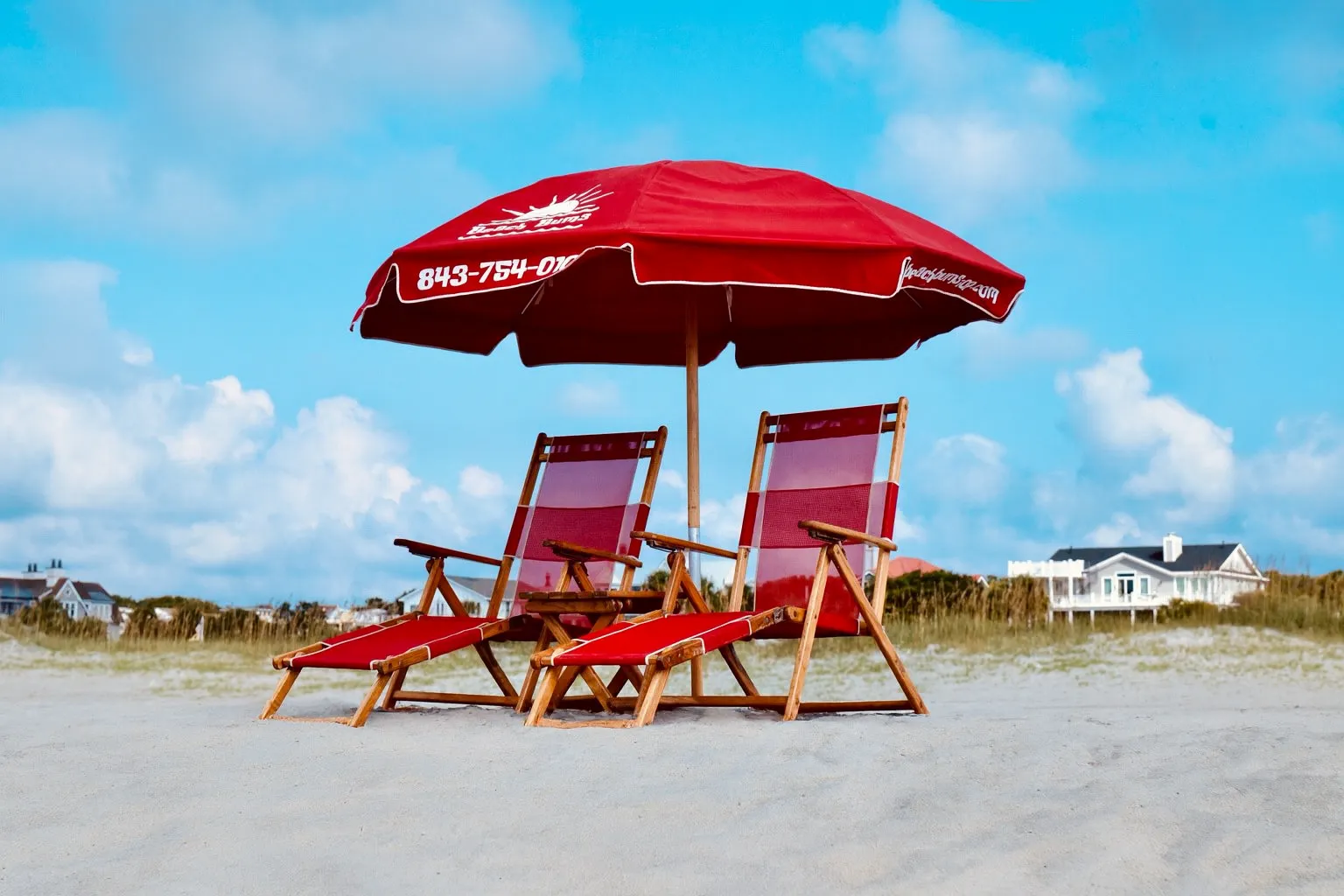 2 Chairs & 1 Umbrella/with Table Bundle & Save