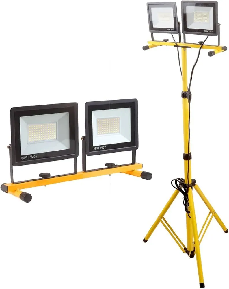 2 Head Tri-Pod Light