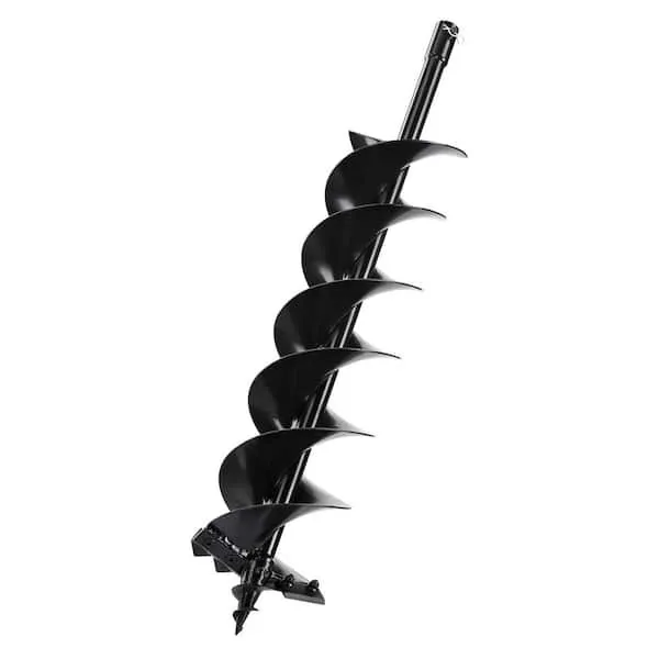 6 inch Auger bit skid steer attachment 