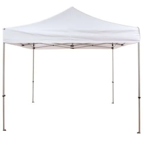 10X10 White Pop Up Canopy Tent (Walls Included)